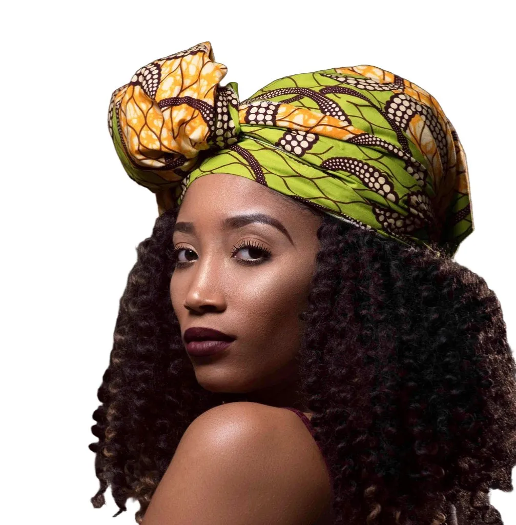 Angolan Red African Head Wrap