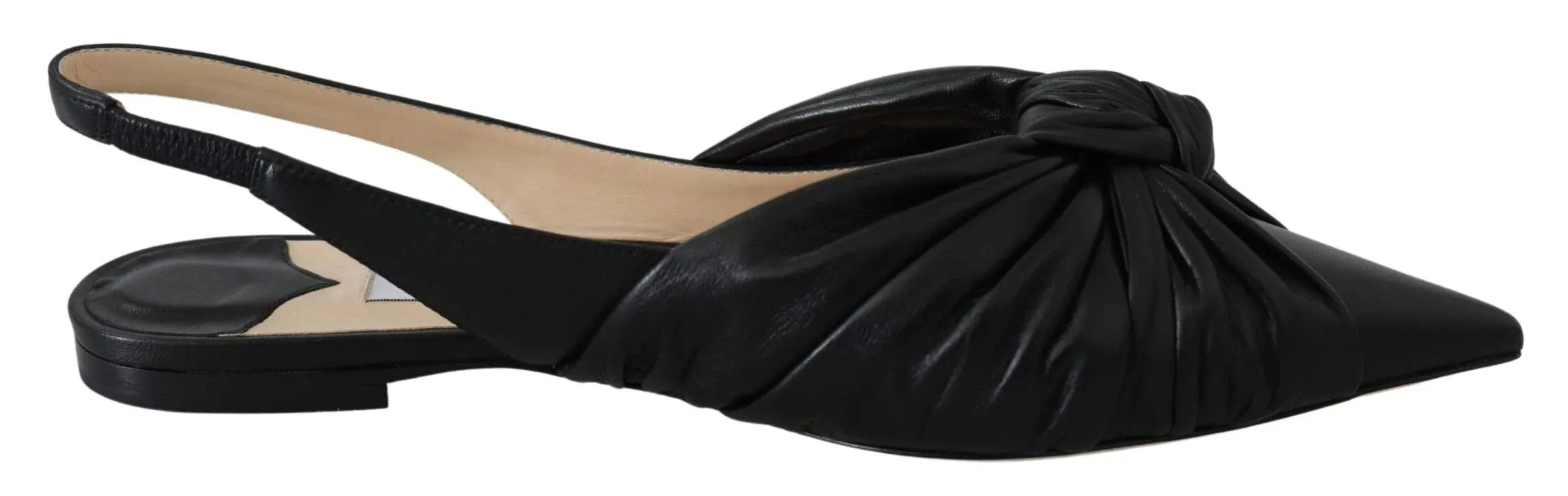 Annabell  Leather Flat Shoes