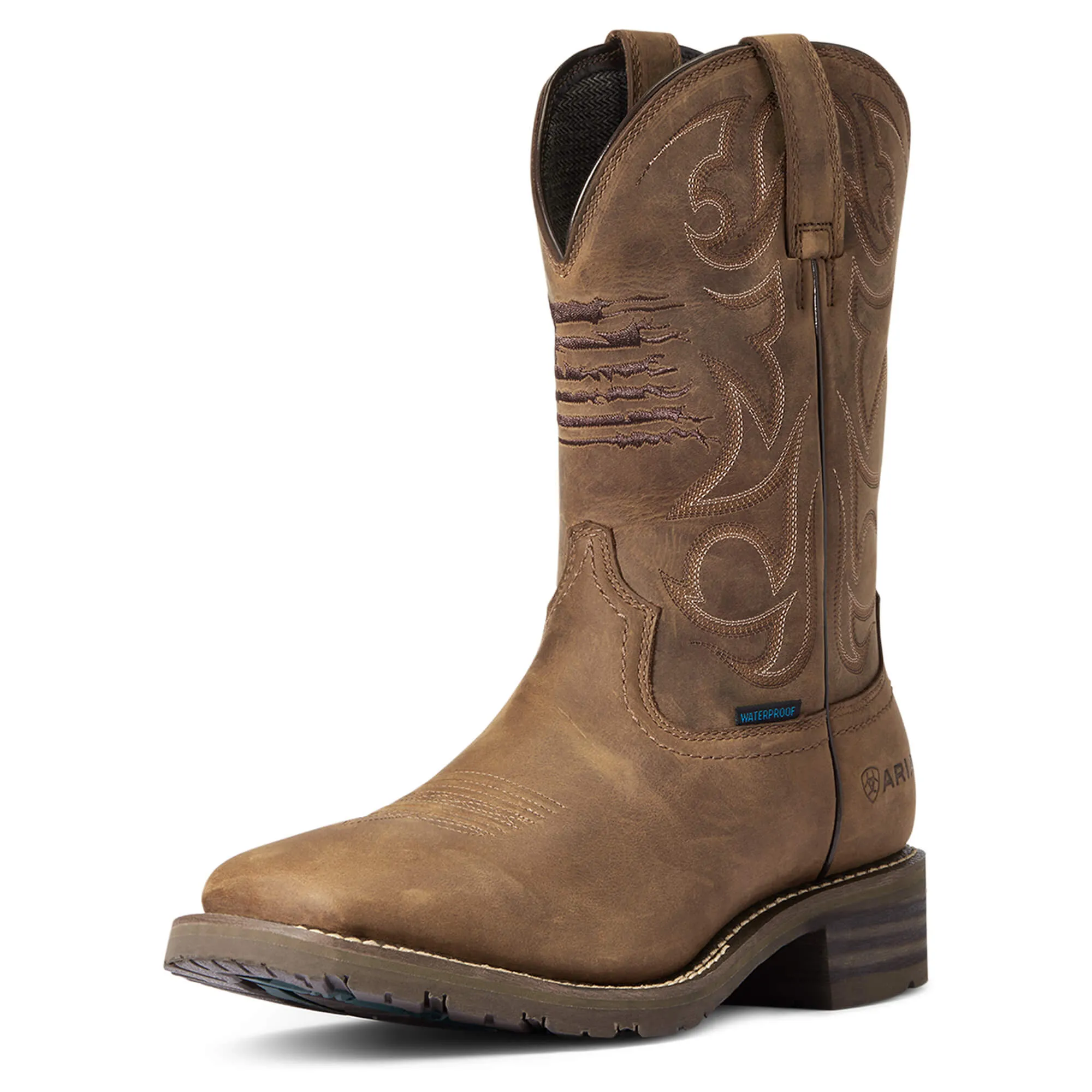 Ariat Hybrid Patriot Waterproof Western Boot