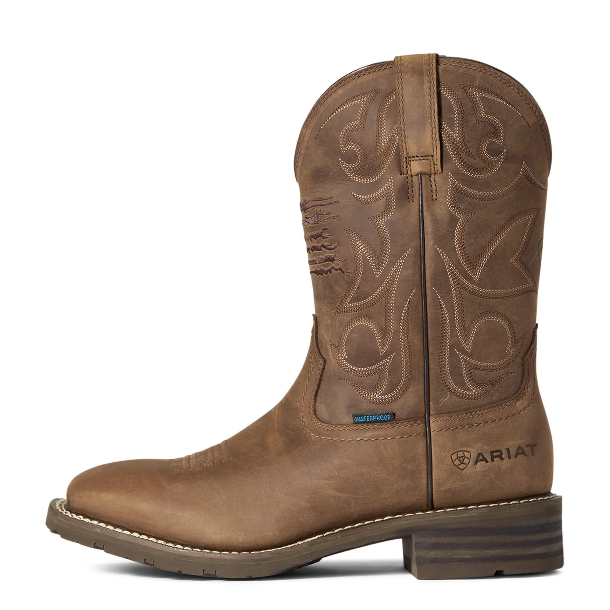 Ariat Hybrid Patriot Waterproof Western Boot