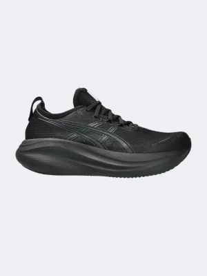 Asics Gel Nimbus 27 Men Running Sneakers Black/Graphite Grey