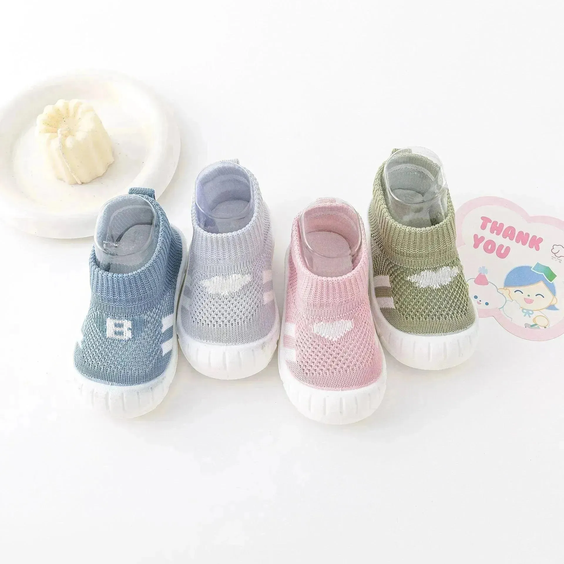 Baby Cartoon Lightweight Non-slip Floor Shoes