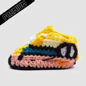 Baby Crochet Yzy Sun (Soft felt non-slip bottom & Shoe Box)