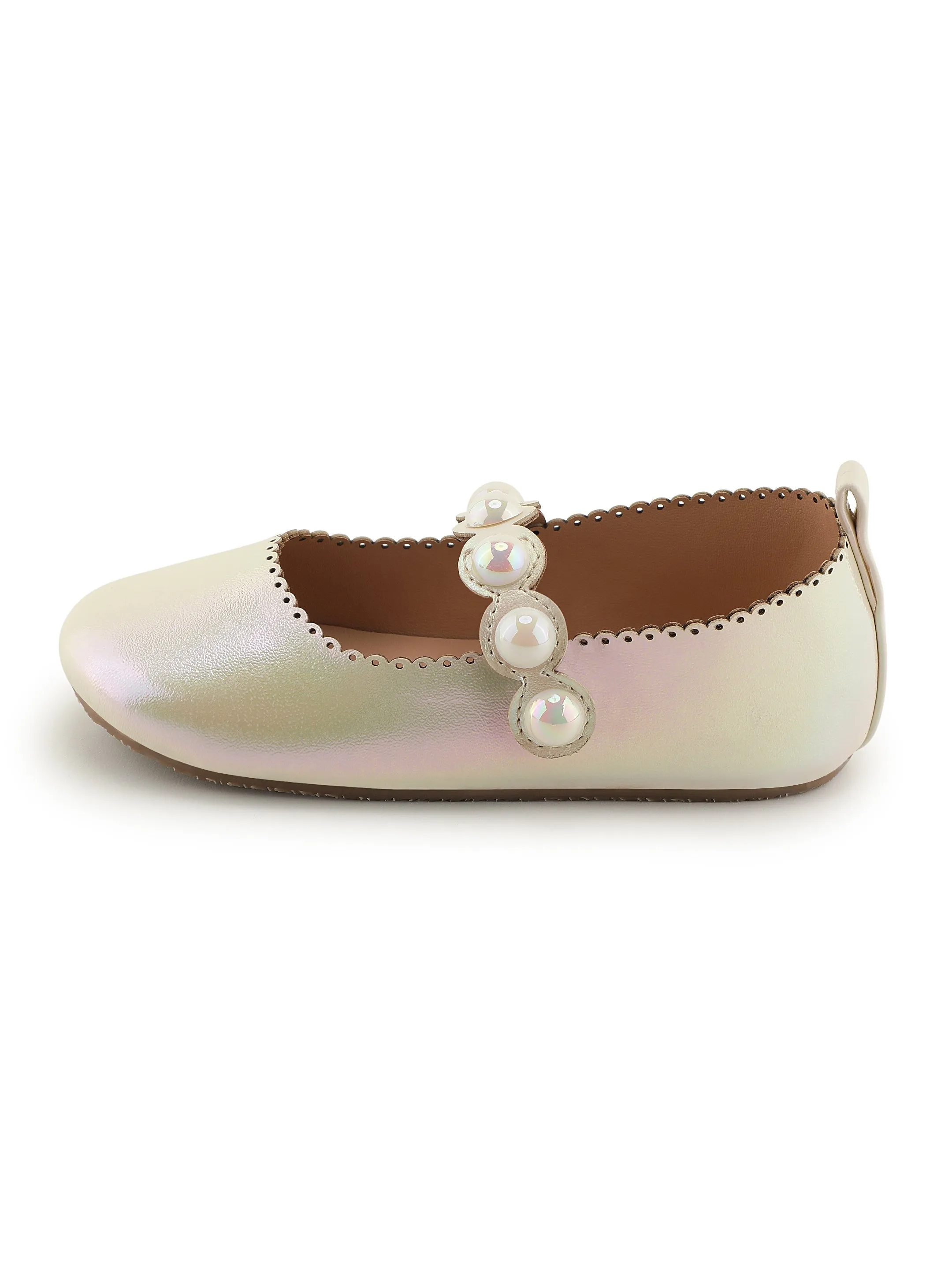 Baby Doe Metallic Cinderella Ballerina