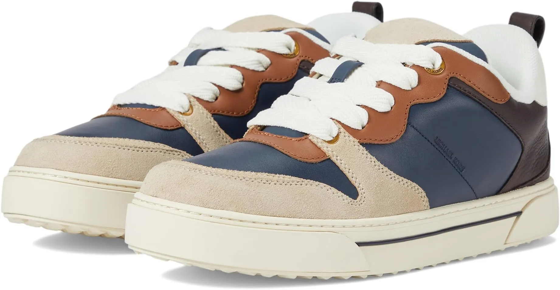 Barett Lace-Up Michael Kors Sneakers, Navy Multi