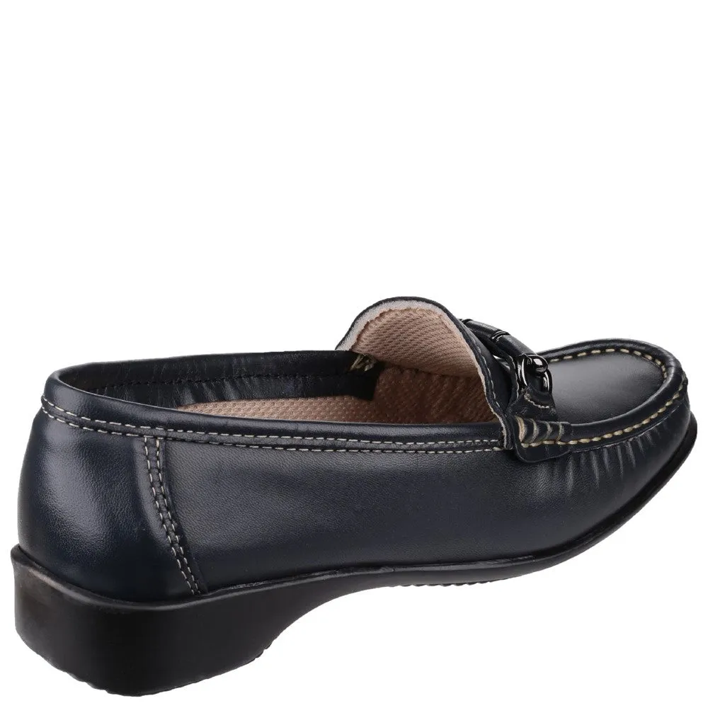 Barrington Loafer Shoes Navy