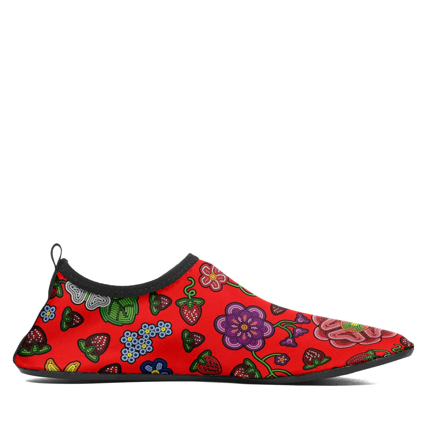 Berry Pop Fire Kid's Sockamoccs Slip On Shoes