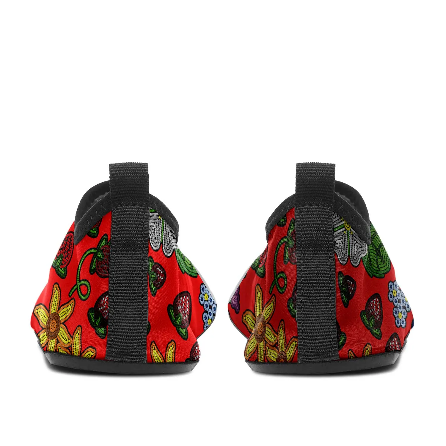 Berry Pop Fire Kid's Sockamoccs Slip On Shoes