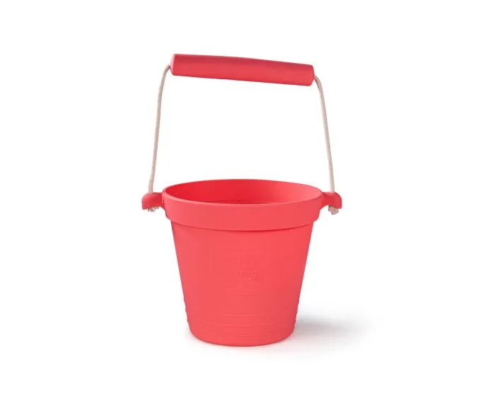 BigJigs Activity Bucket Coral Pink