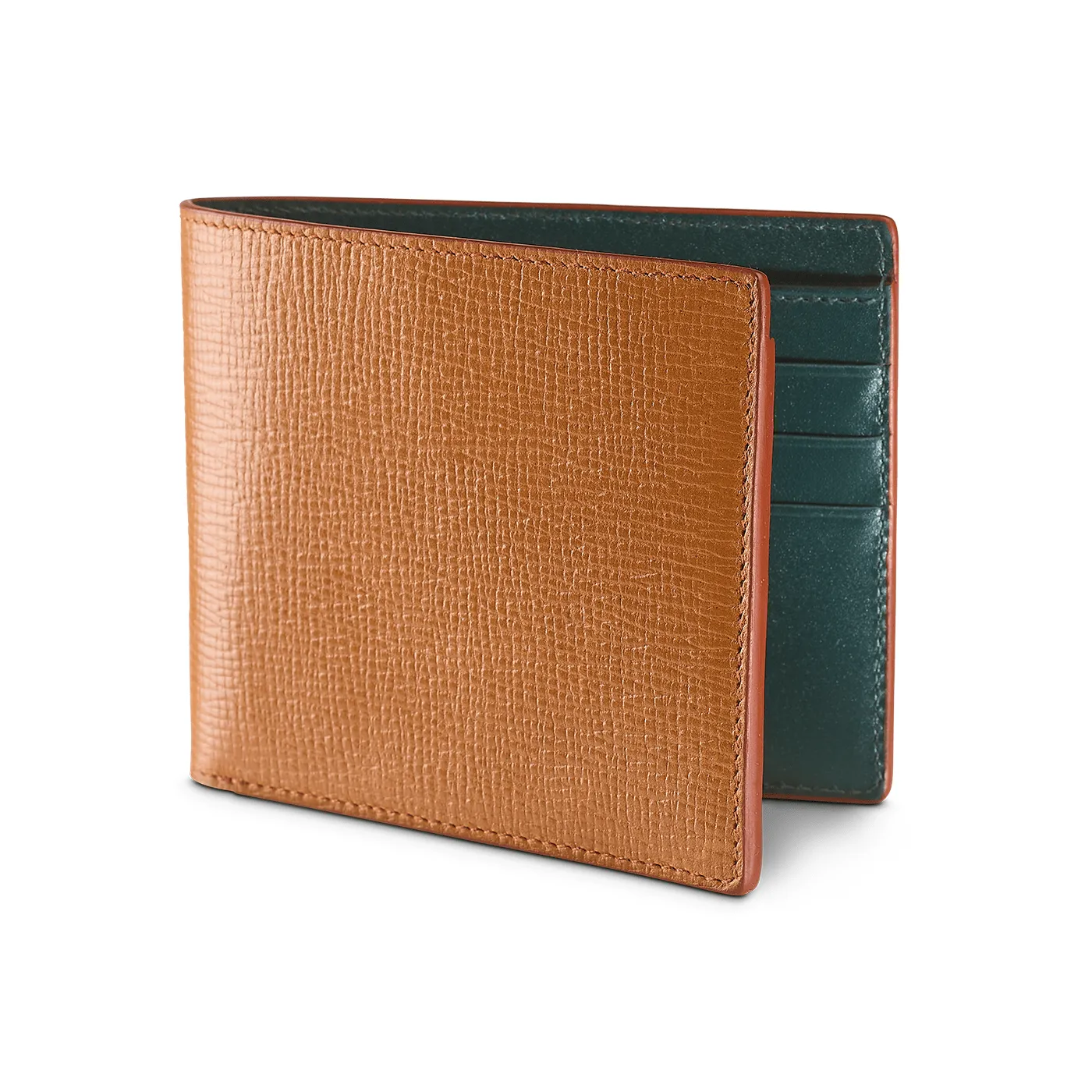 Billfold Wallet Tan Willow Grain