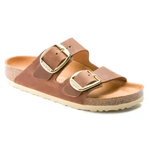 Birkenstock Arizona Big Buckle in Cognac