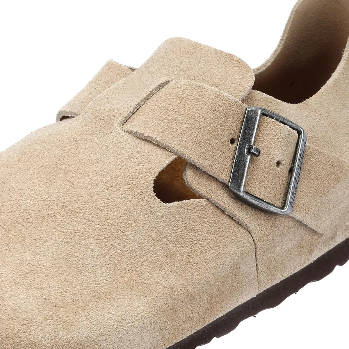 Birkenstock London Suede Taupe Shoes