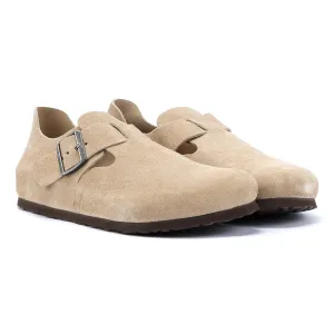 Birkenstock London Suede Taupe Shoes