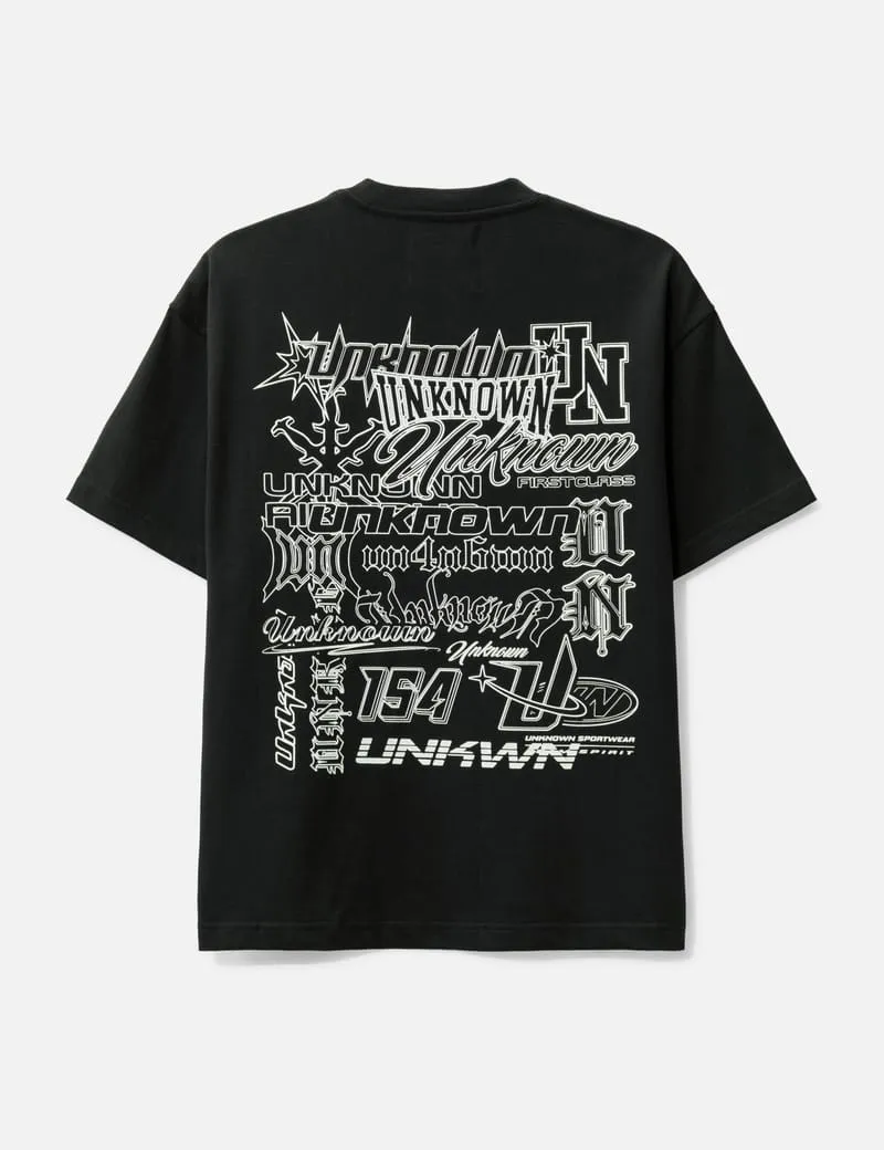 Black Multi Logo T-shirt