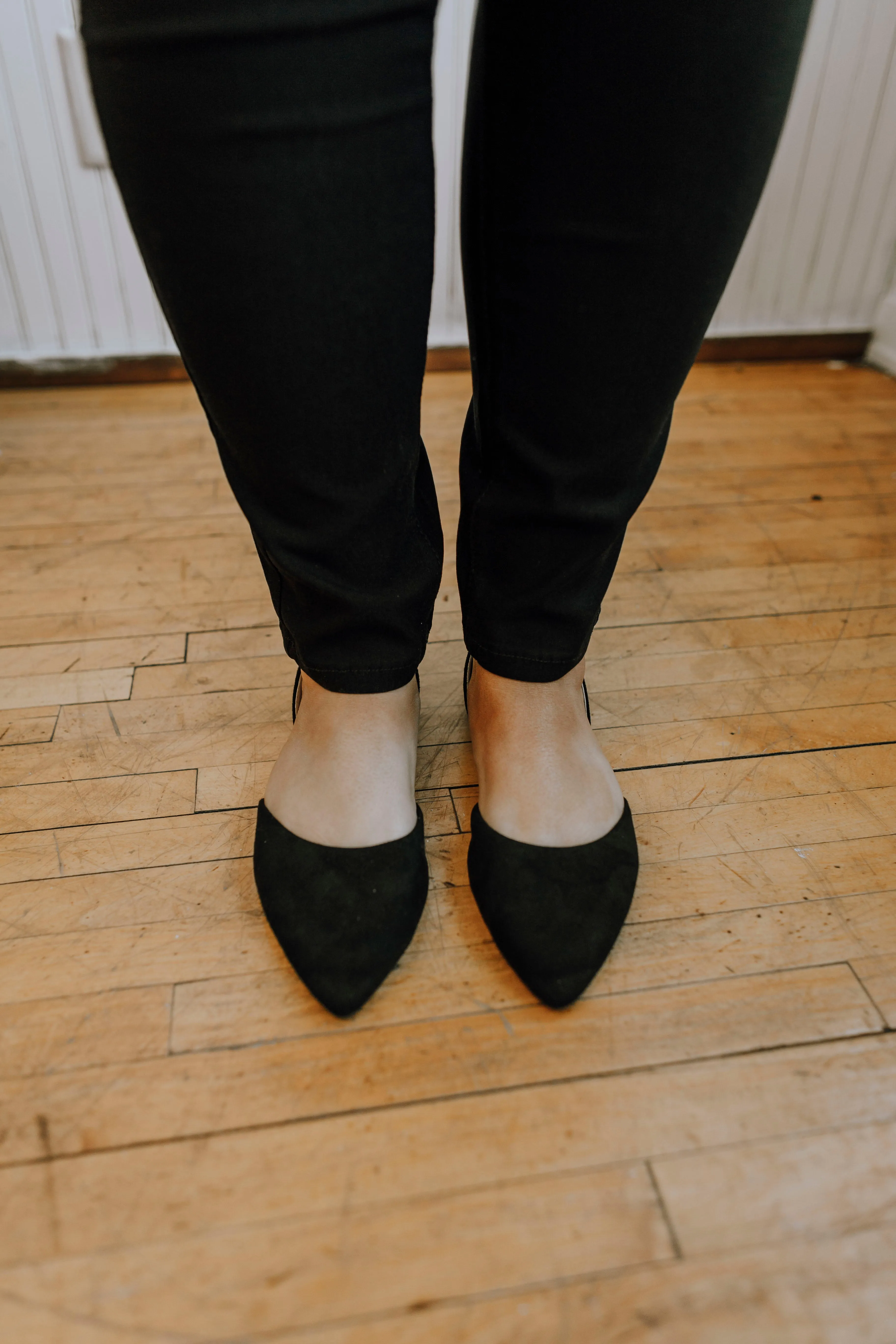 Black Rollasole Flats