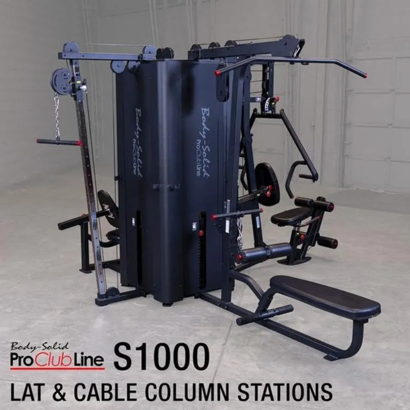 Body-Solid Pro Clubline 4-Stack Gym S1000