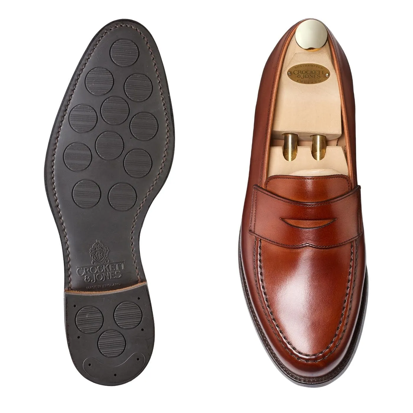 Boston Chestnut Burnished Calf