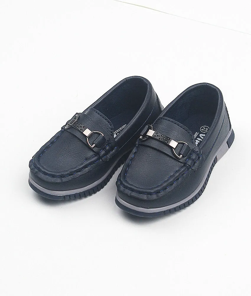 Boys Loafer Shoes - Blue