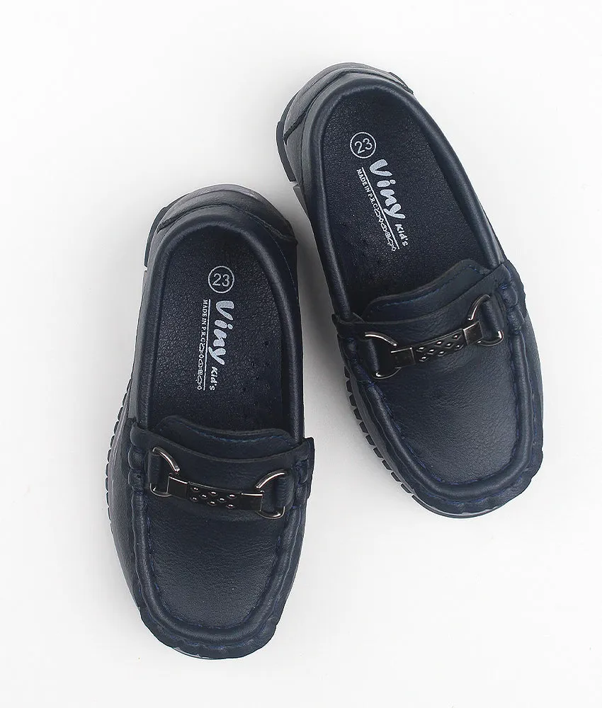 Boys Loafer Shoes - Blue