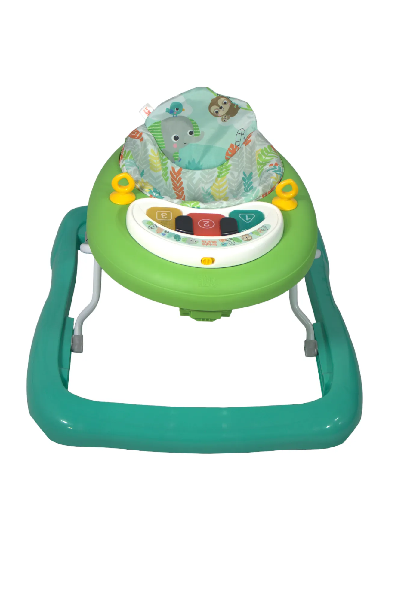 Bright Starts Tiny Trek 2-in-1 Baby Activity Walker - Jungle Vines