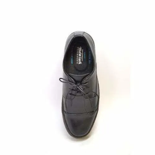 British Walkers Playboy Low Moc Toe Men's Black and Suede Leather