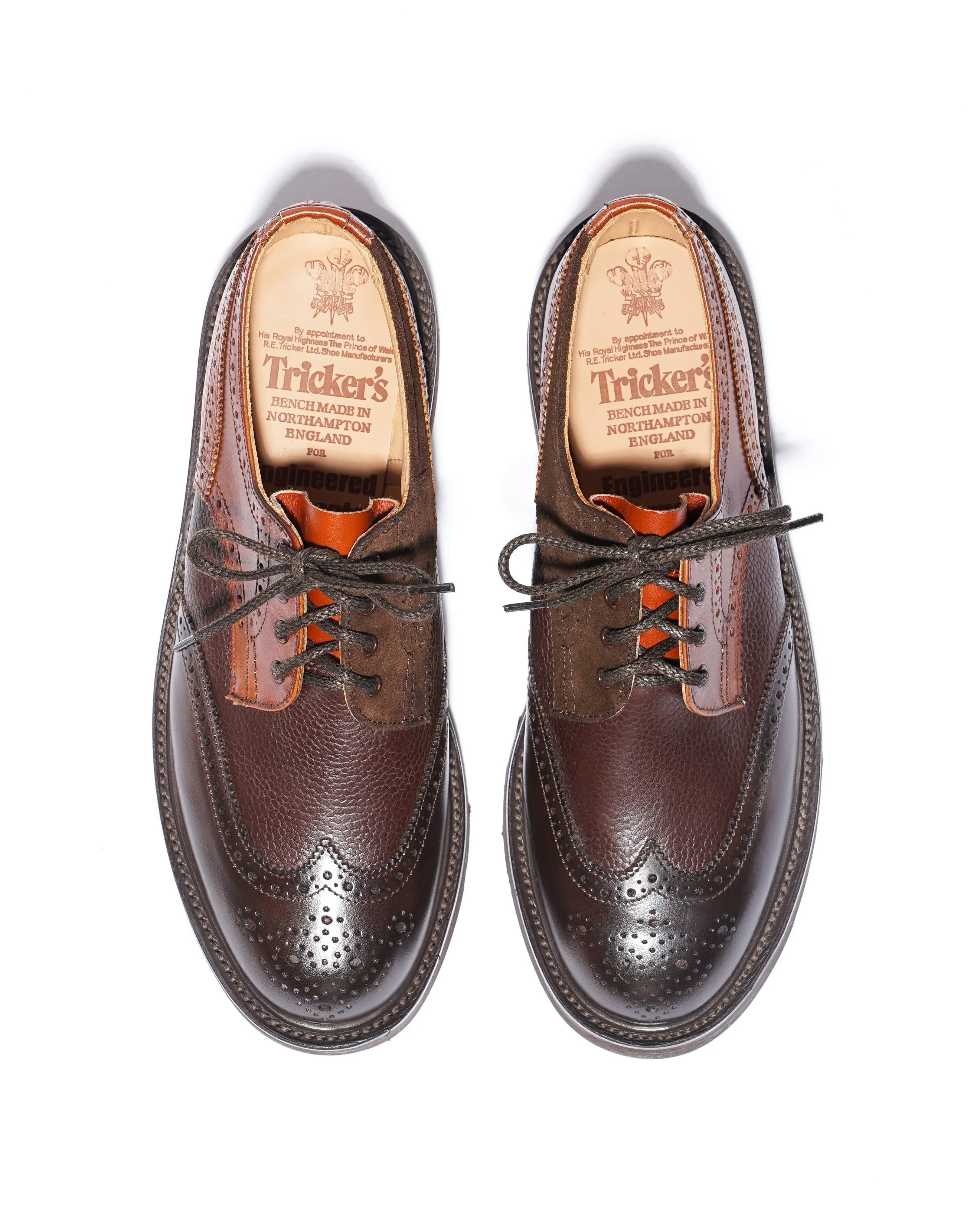 Brogue - Brown Multi Tone Morflex