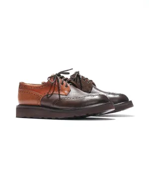 Brogue - Brown Multi Tone Morflex