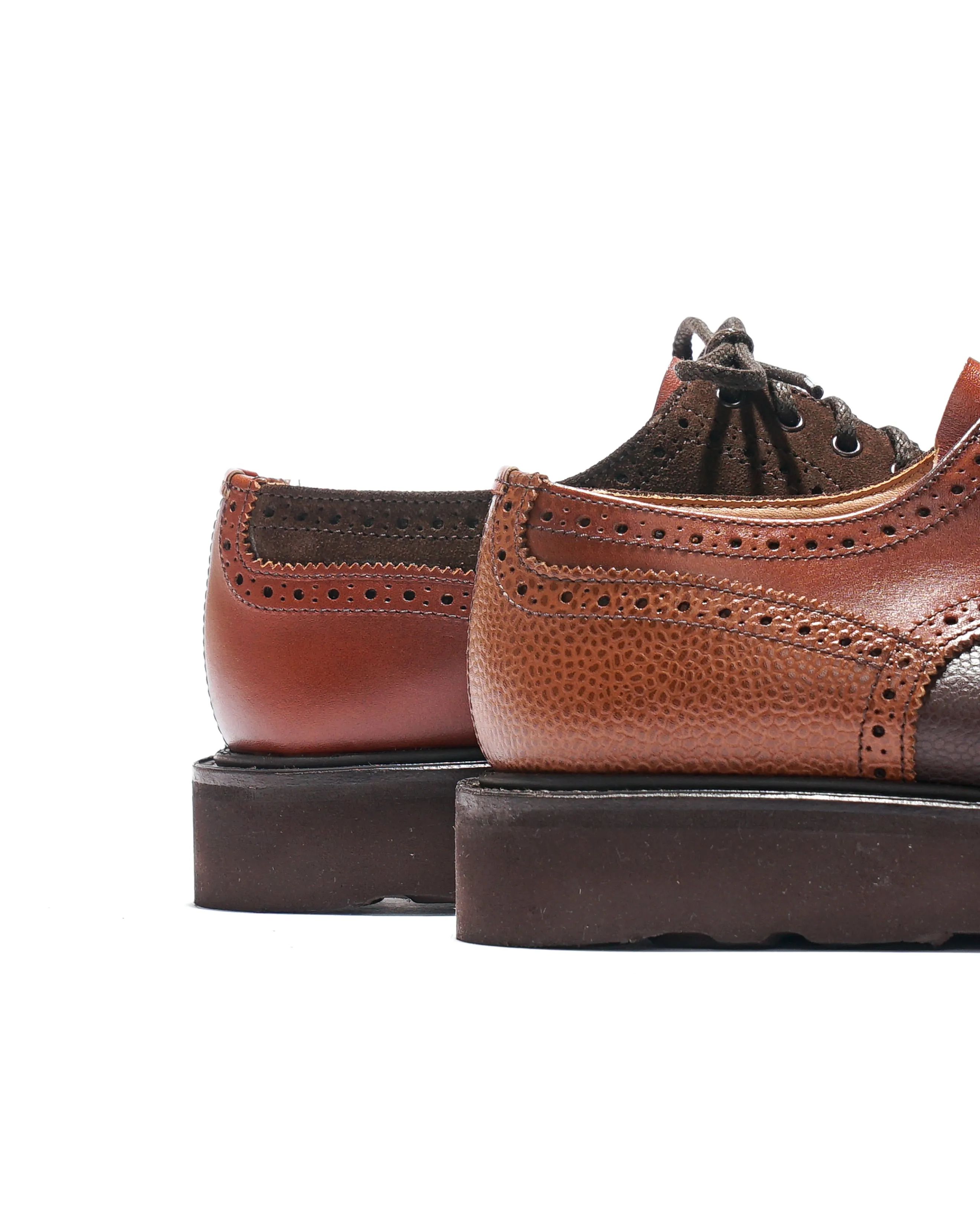 Brogue - Brown Multi Tone Morflex