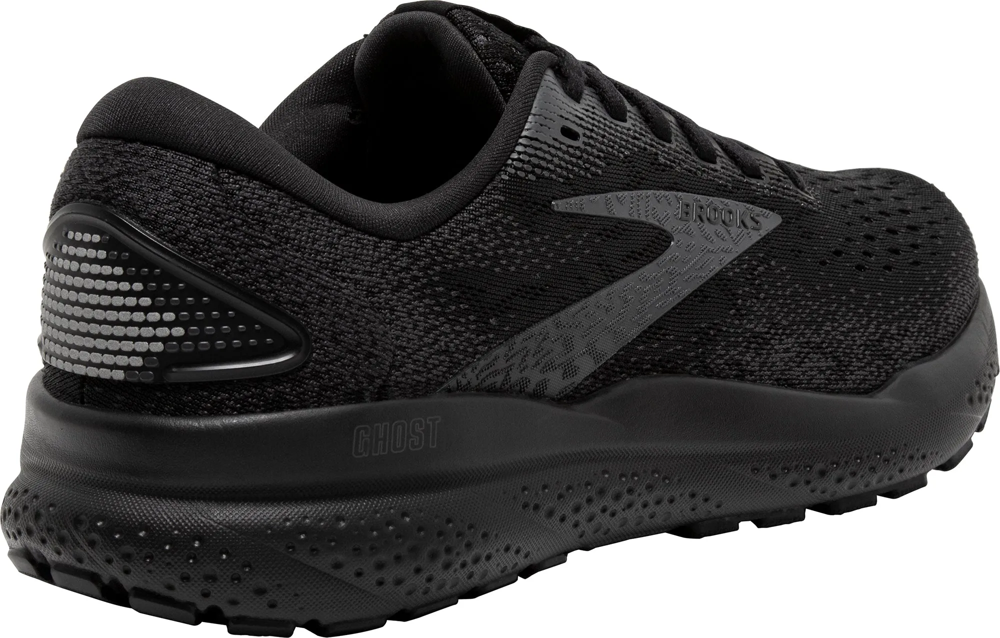 Brooks Ghost 16 WIDE FIT Womens Running Shoes - Black