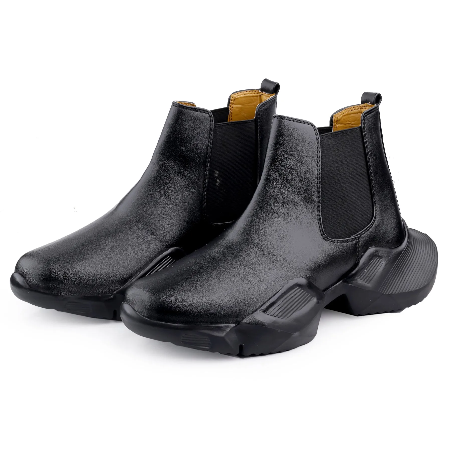 Bxxy Faux Leather Material Latest Casual Chelsea Boot For Men