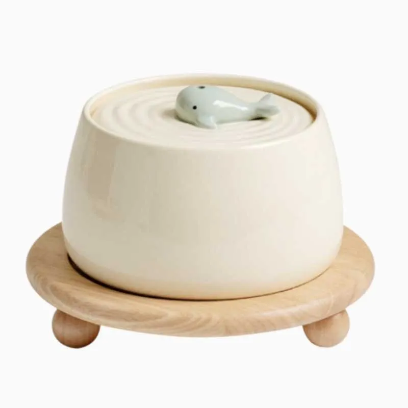 Ceramic Beauty Automatic Pet Water Fountain