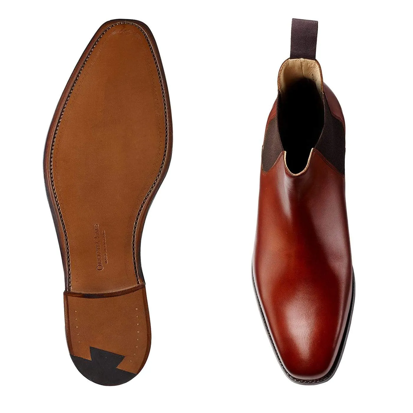 Chelsea 3 Chestnut Burnished Calf