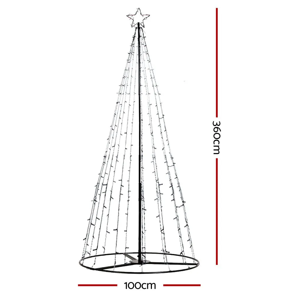 Christmas Tree 3.6M 400 LED Christmas Xmas Trees With Lights