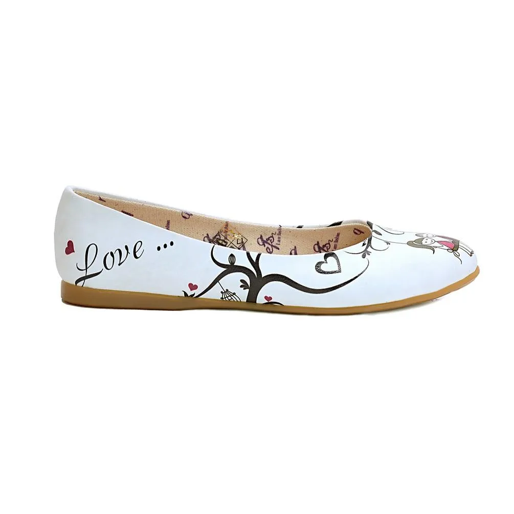 Couple in Love Ballerinas Shoes NFS1001