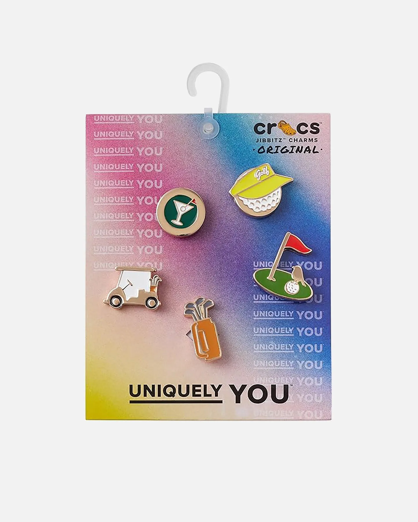 Crocs 19th Hole Jibbitz™ Charms 5 Pack Multi