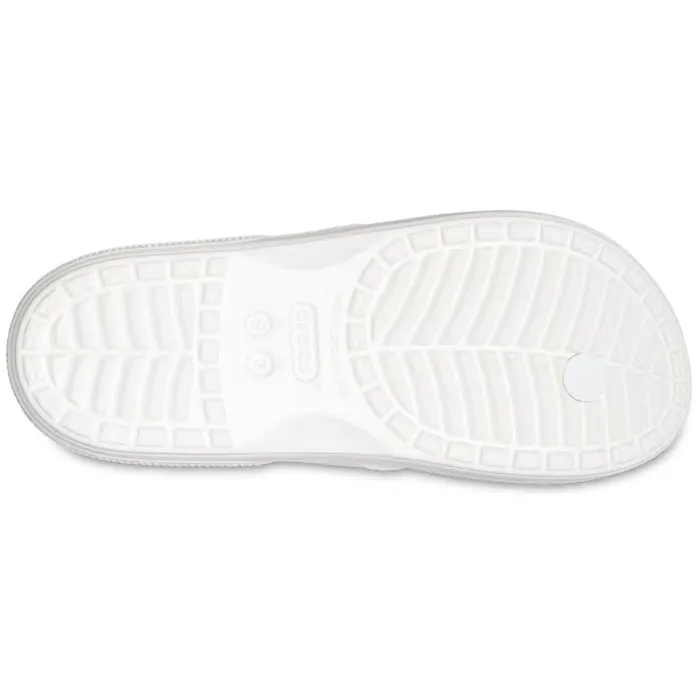 Crocs Classic Flip White Mens Womens Jandal