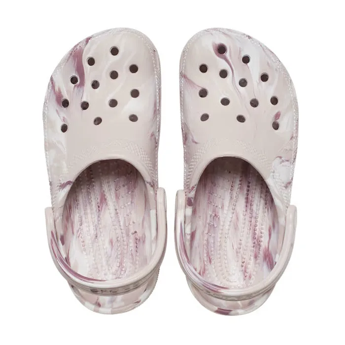 Crocs - Classic Marbled Clog Quartz Pink Multi Womens