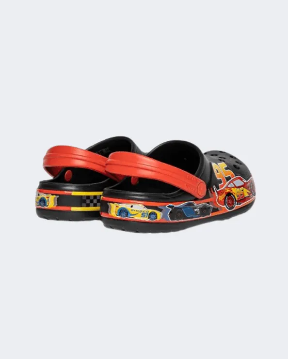 Crocs  Lab Disney And Pixar Cars Kids Lifestyle Slippers Black/Red