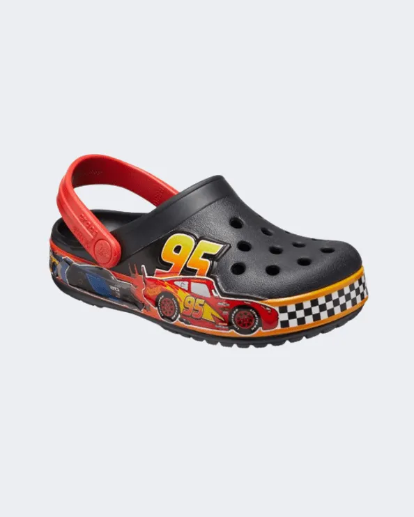 Crocs  Lab Disney And Pixar Cars Kids Lifestyle Slippers Black/Red