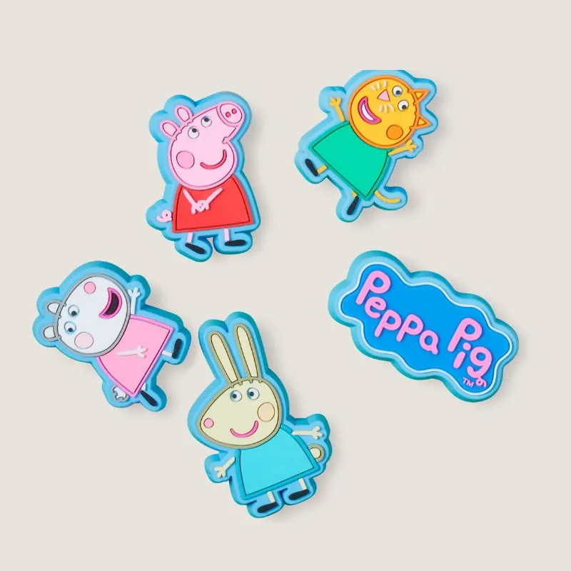 Crocs Peppa Pig 5 Pack Jibbitz Charms