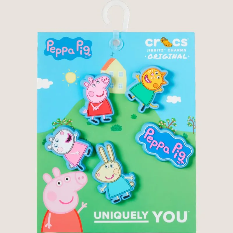 Crocs Peppa Pig 5 Pack Jibbitz Charms