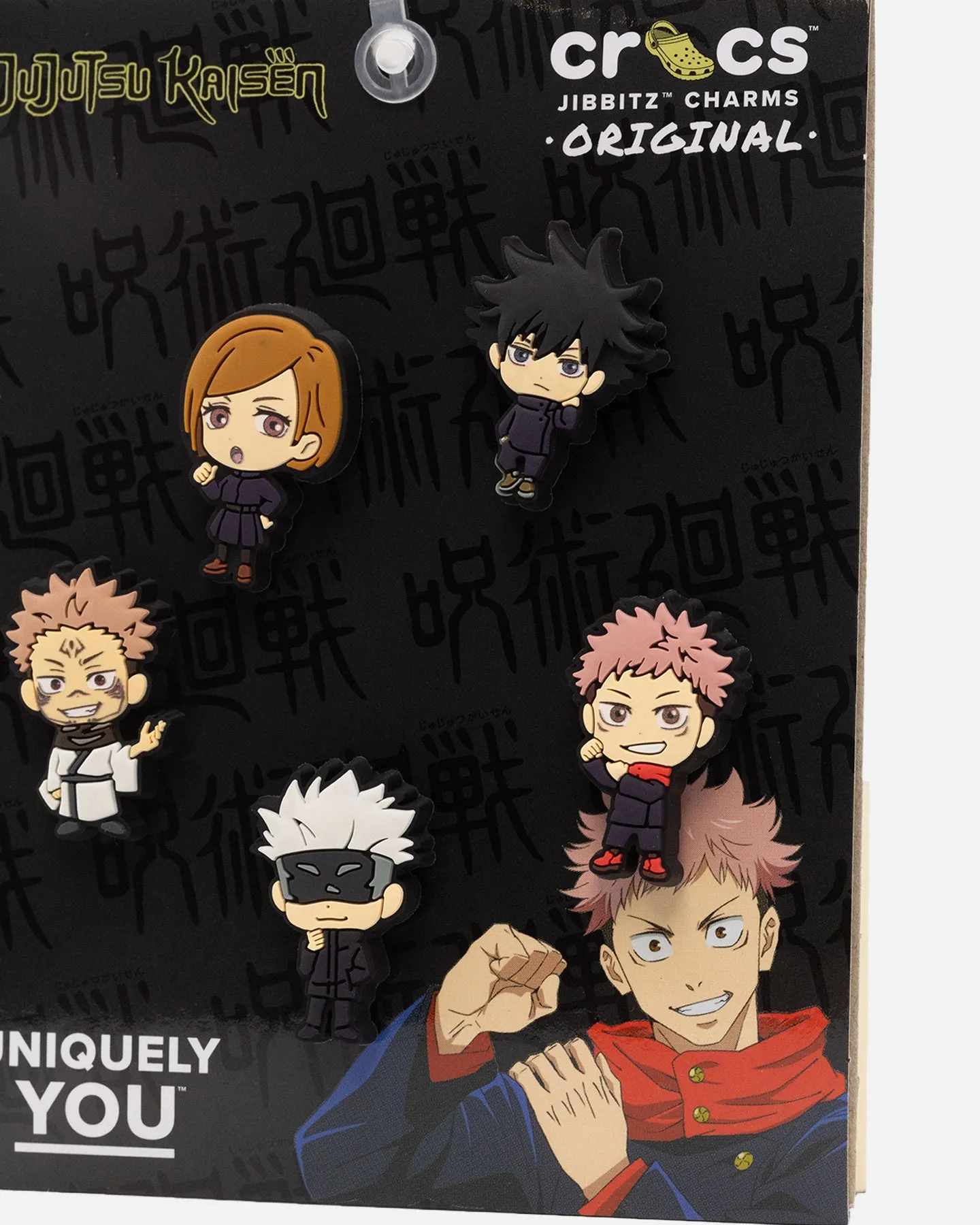 Crocs X Jujutsu Kaisen 5 Pack Jibbitz™ Charms Multi