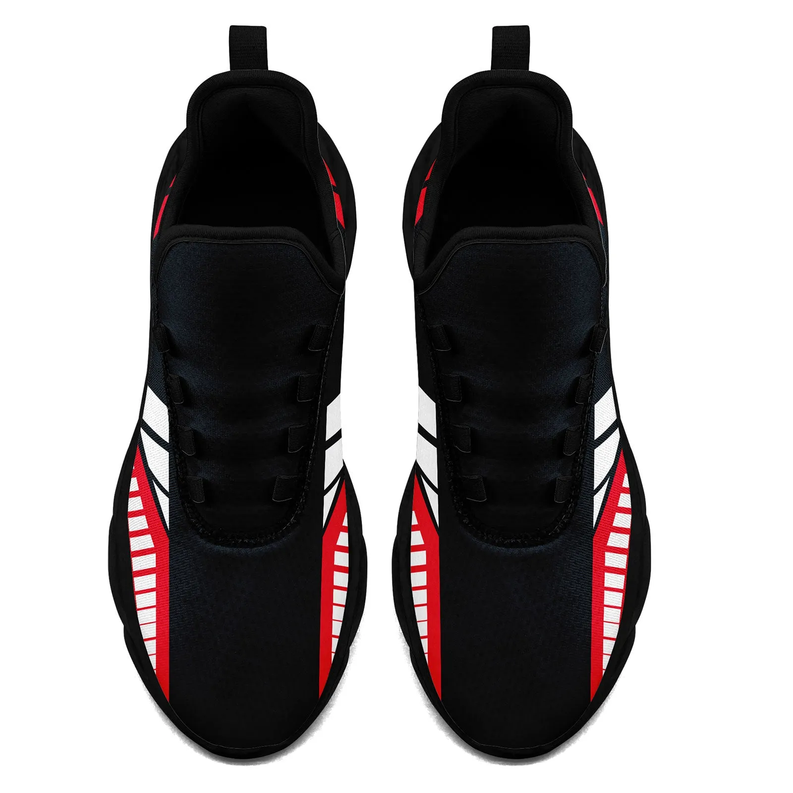 Custom Black Red Houston Maxsoul Shoes Personalized Sneaker FN003-D020325-12