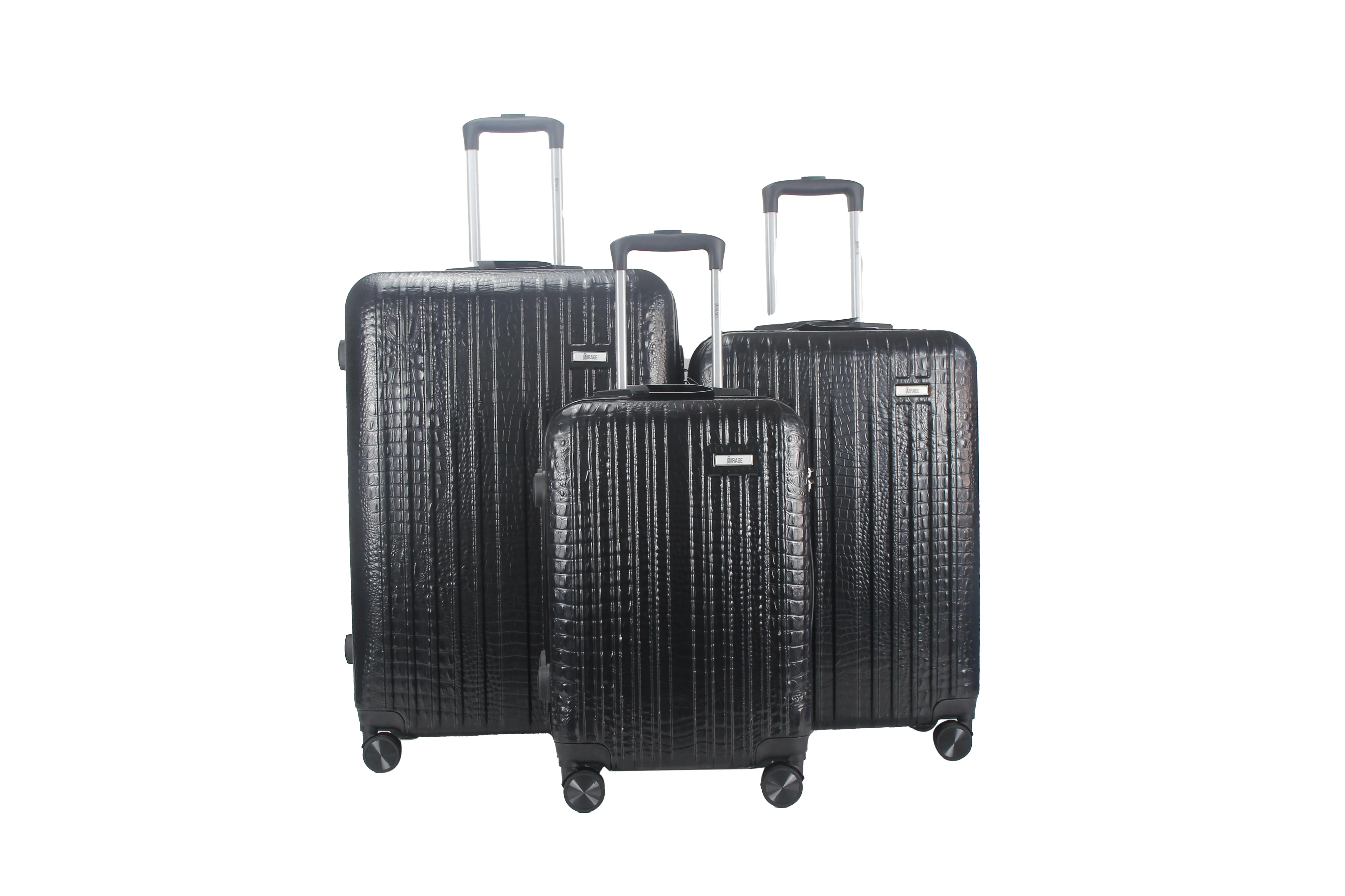 Danae ABS Hard shell Lightweight 360 Dual Spinning Wheels Combo Lock 28" 24", 20" 3 Piece Luggage Set