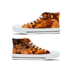 Diverse Panda Autumn Leaves 2 Hi Tops