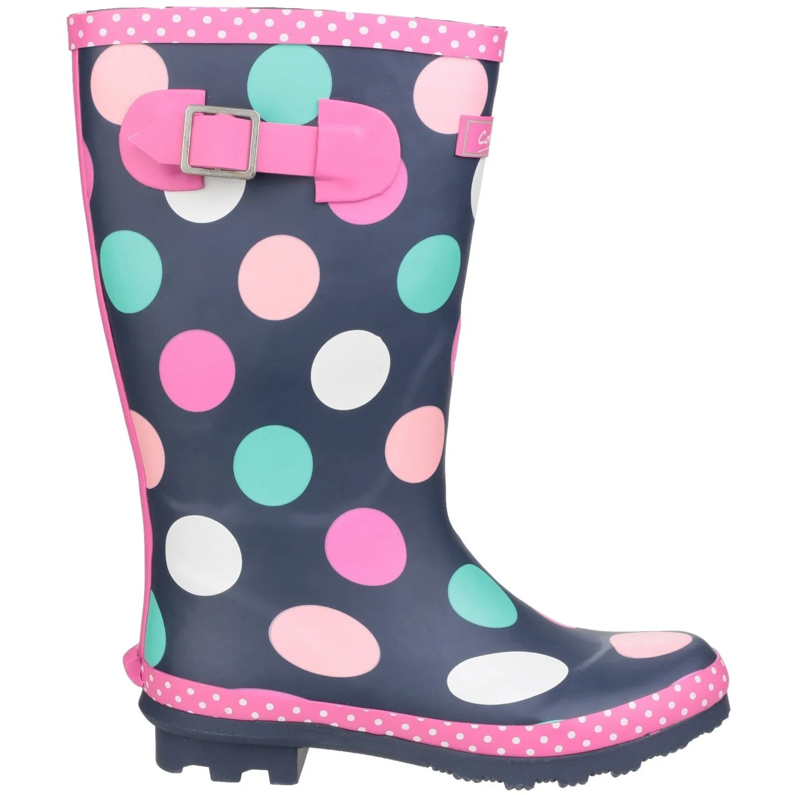 Dotty Jnr Pull On Wellington Boot