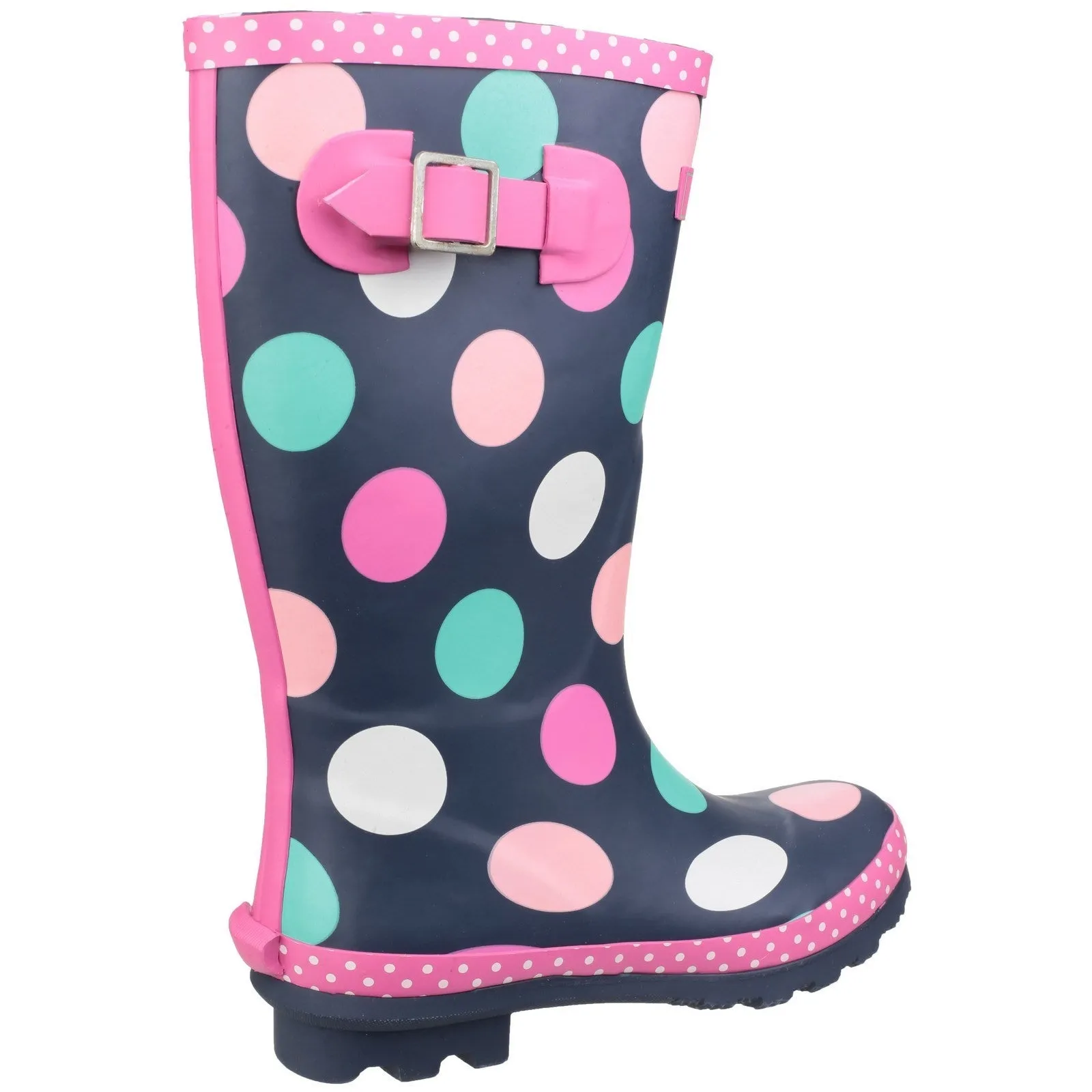 Dotty Jnr Pull On Wellington Boot