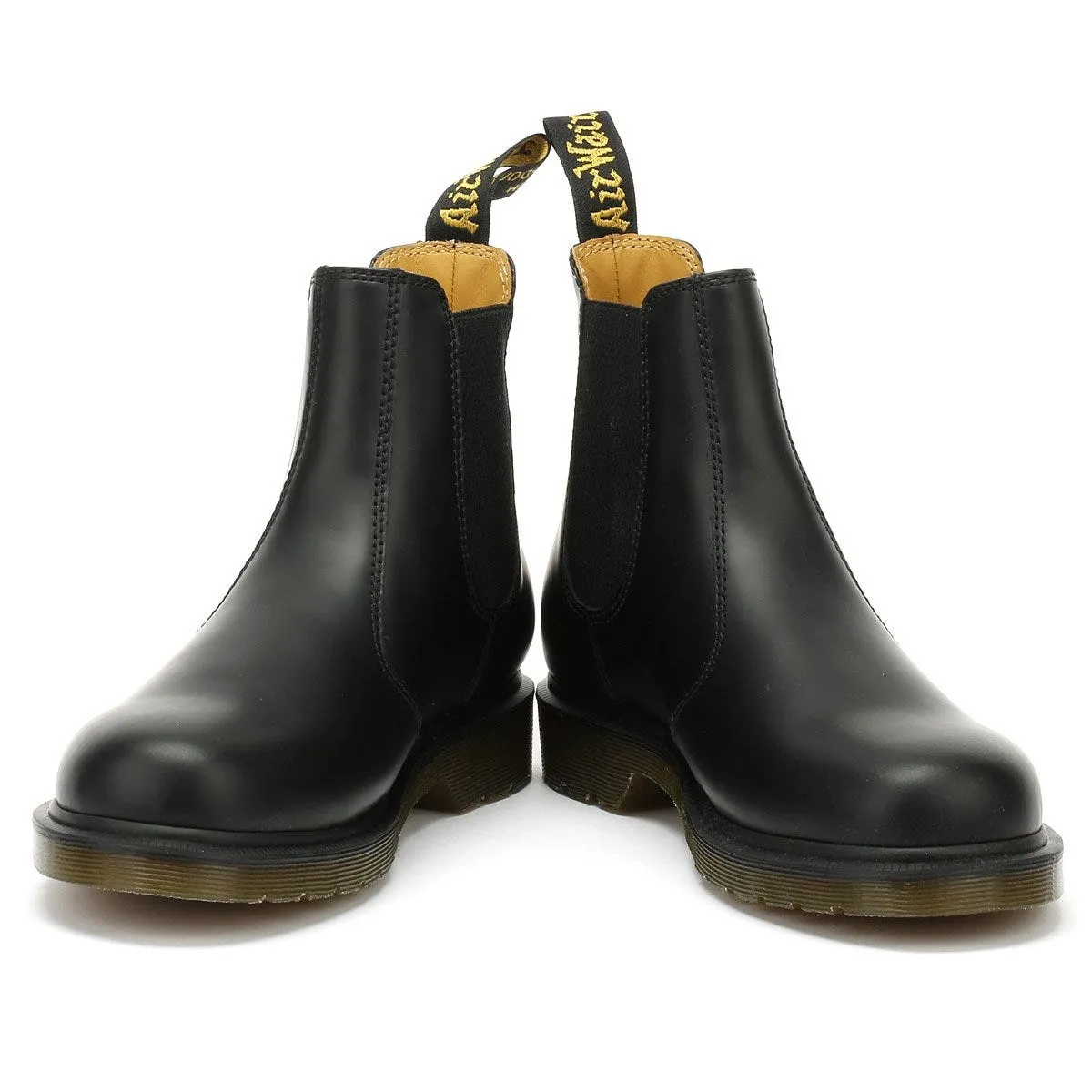 Dr. Martens 2976 Womens Black Leather Chelsea Boots