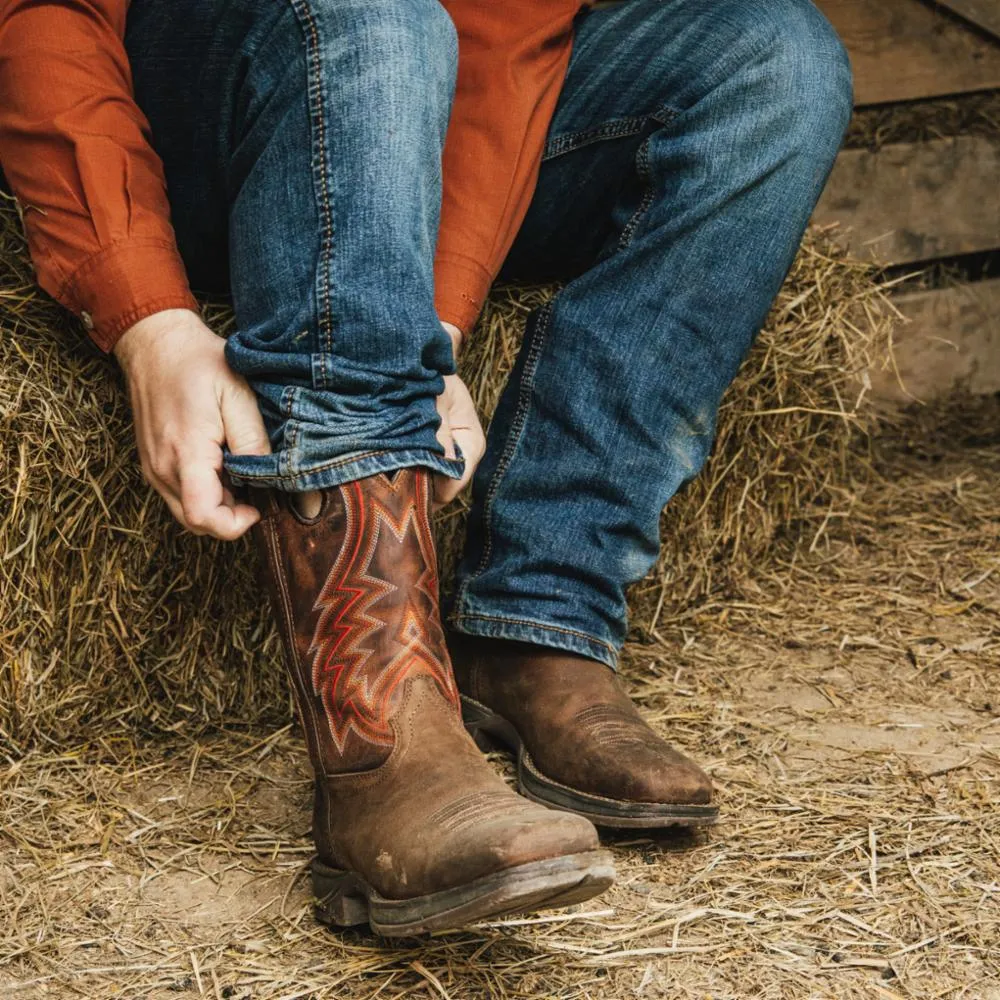 Durango Men's Rebel S 12 Western Boot Rebel Brown M