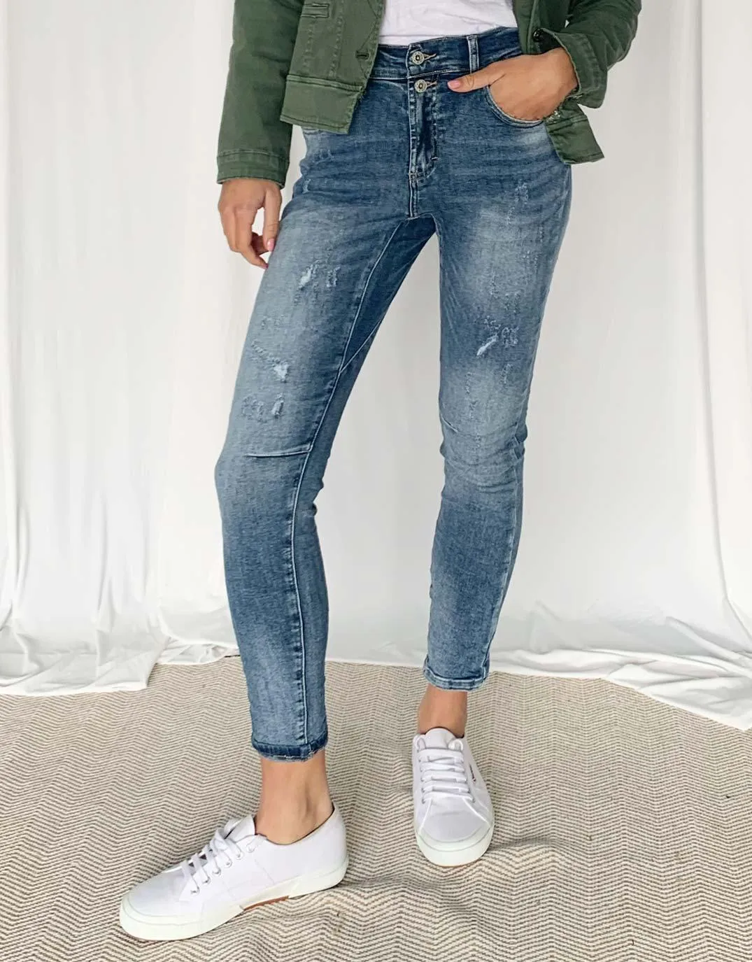 Emma Stretch Jean - Denim